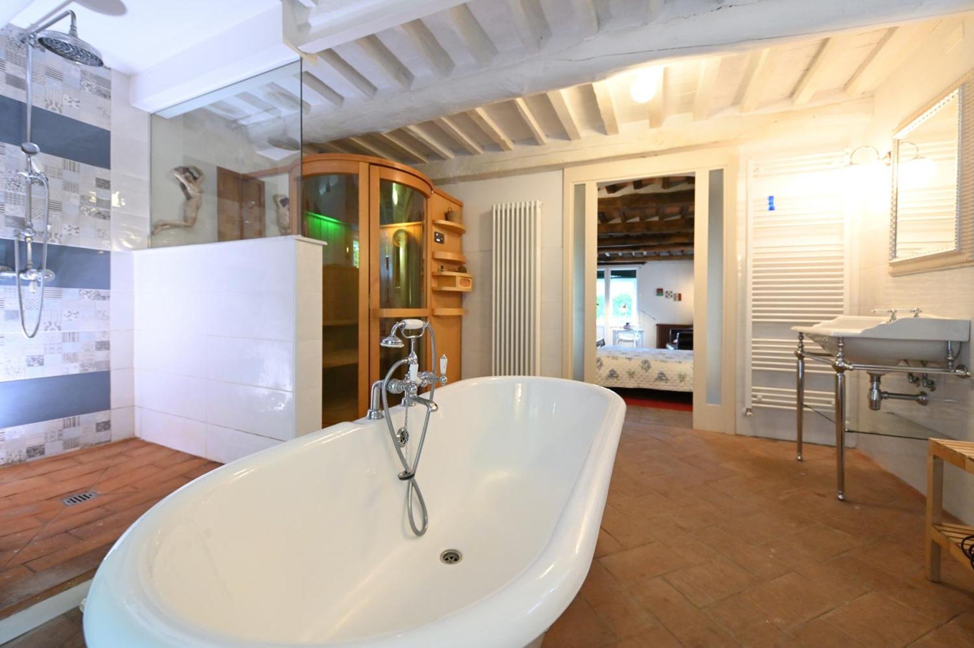 Villa Lucchesi Bagni di Lucca Exterior foto